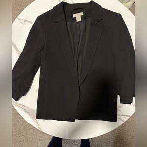 3/4 sleeve blazer